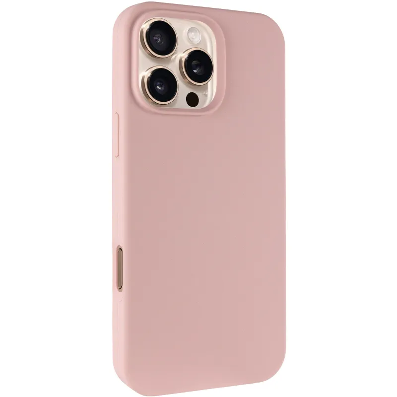 Чехол Silk Full Protective (AA) NO LOGO для Apple iPhone 16 Pro – Розовый / Pink Sand. Фото 1 из 20