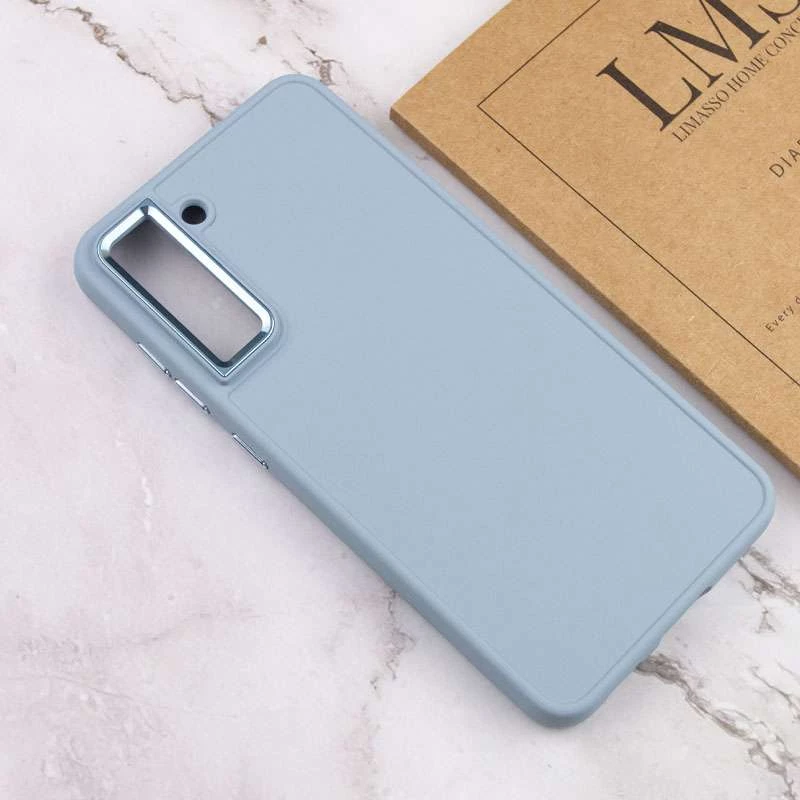 TPU чохол Bonbon з металевими кнопками на Samsung Galaxy S23+ – Блакитний / Mist blue. Фото 7 з 11