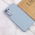 TPU чохол Bonbon з металевими кнопками на Samsung Galaxy S24 – Блакитний / Mist blue. Фото 7 з 11