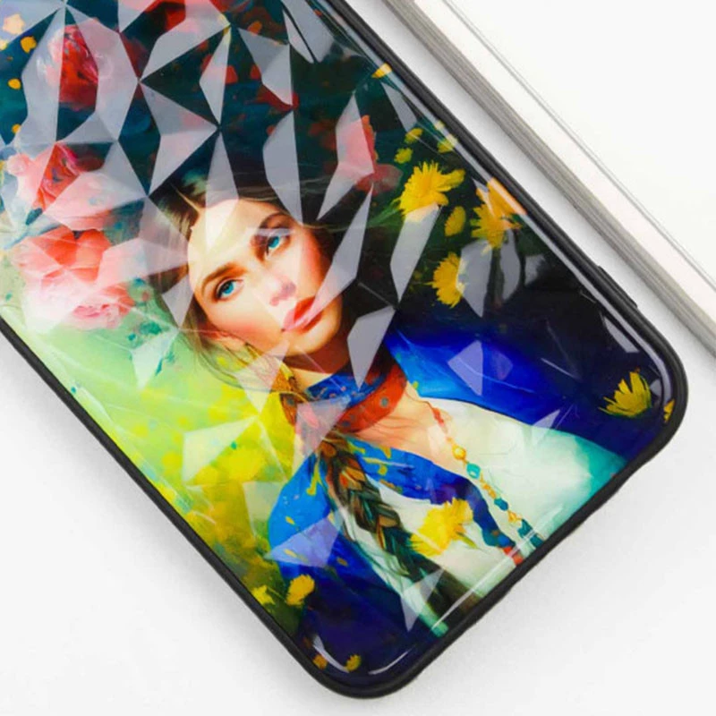 Скляний чохол Prisma Ladies на Xiaomi Redmi 12C / Poco C55 – Peonies. Фото 4 з 4