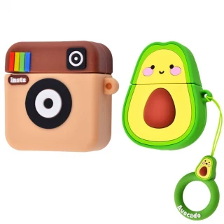 Силиконовый футляр Young Style для наушников AirPods фото 1 Силиконовый футляр Young Style для наушников AirPods фото 1 из 1