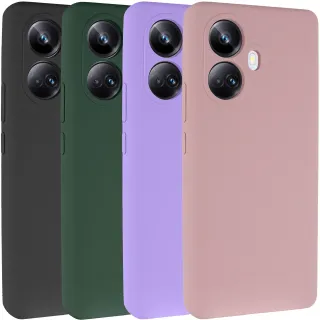 Чехол Silicone Case Lakshmi Premium з закритою камерою на Realme 10 Pro+
