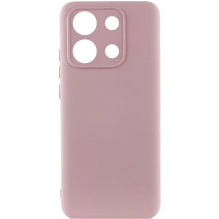Чехол Silicone Cover Ummi Lakshmi Full Camera (AA) для Xiaomi Poco C71 — Розовый / Pink Sand