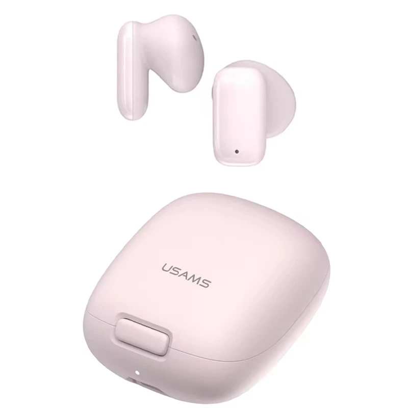 Бездротові TWS навушники Usams-ID25 ID Series BT 5.3 – Pink. Фото 2 з 4
