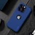 Чехол Nillkin Matte Pro с лого для Apple iPhone 15 Pro (6.1") – Синий / Blue. Фото 5 из 5