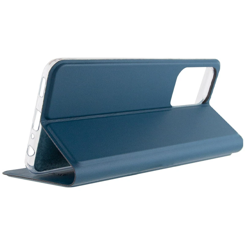 Элегантный чехол книга GETMAN для TECNO Camon 19 Pro – Синий. Фото 7 из 9