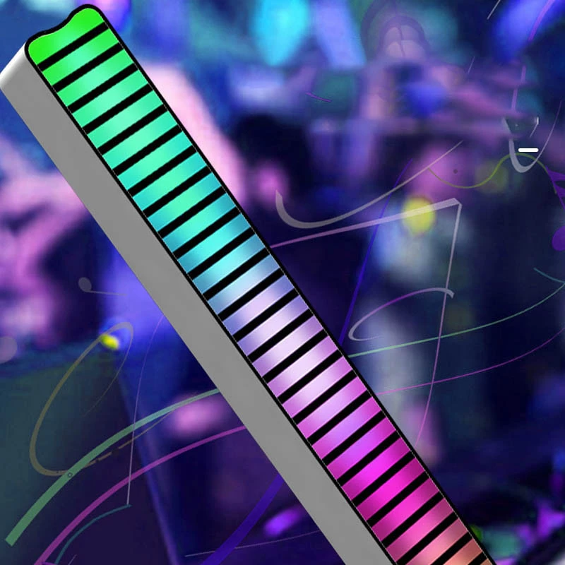 Настільна LED лампа RGB 5V Single Panel Bluetooth USB interface with app – Black. Фото 4 з 4