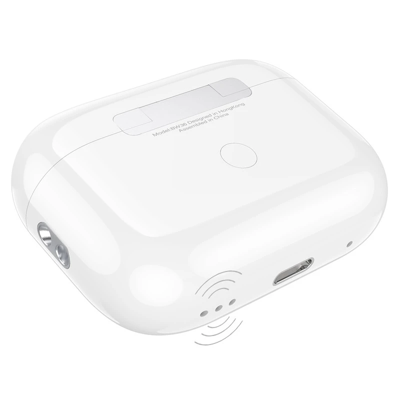 Бездротові TWS навушники BOROFONE BW36 – White. Фото 3 з 6