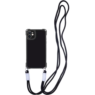 Силіконовий чохол CrossBody зі шнурком для Apple iPhone 12 (6.1") фото 1 з 11