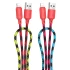 Дата кабель Hoco X116 Meridian USB to Lightning 2.4A (1m) – Gradient Red Mix. Фото 2 з 6