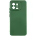 Кольоровий силіконовий чохол GETMAN із закритою камерою для Xiaomi 13 Pro – Зелений / Dark green. Фото 1 з 6