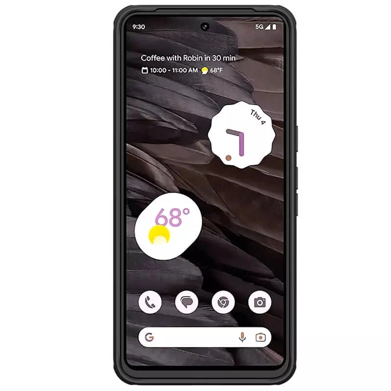 Пластиковая накладка Nillkin Pro для Google Pixel 8 Pro – Черный / Black. Фото 4 из 8