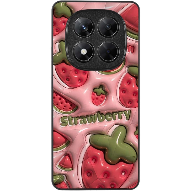 Чехол Prisma Plush для Xiaomi Redmi Note 14 4G (Int. version) – Watermelon. Фото 2 из 4
