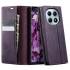Шкіряний чохол-книжка CaseMe Velvet Matte для Xiaomi Redmi Note 15 Pro 4G – Purple. Фото 2 з 5