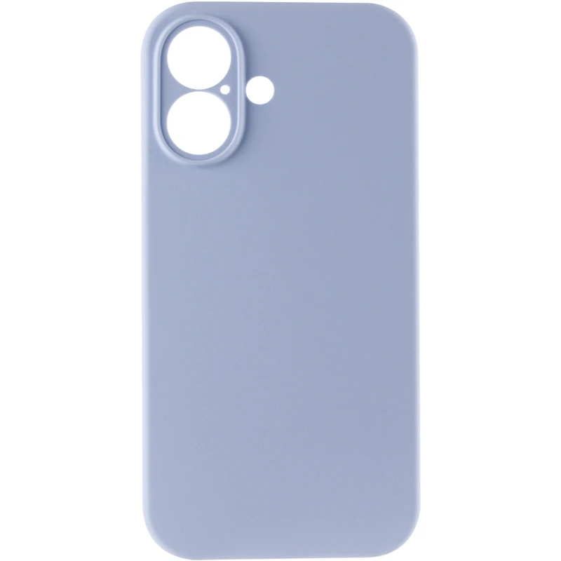 Чохол Silk Full Camera Protective (AA) NO LOGO для Apple iPhone 17 (6.3") – Блакитний / Lilac Blue. Фото 3 з 8