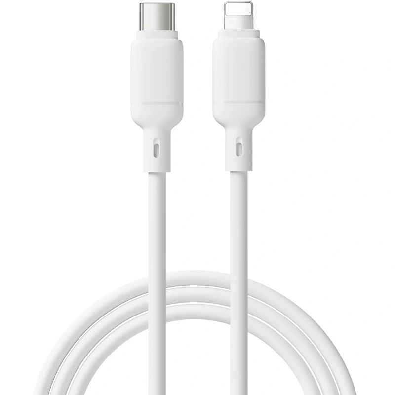 Дата кабель WIWU C089 Stellar Type-C to Lightning 27W (1m) – White. Фото 2 из 3