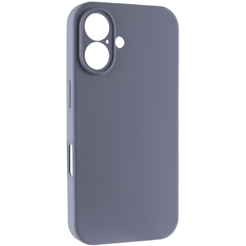 Чохол Silk Full Camera Protective (AA) NO LOGO для Apple iPhone 16 Plus – Сірий / Lavender Gray. Фото 1 з 7