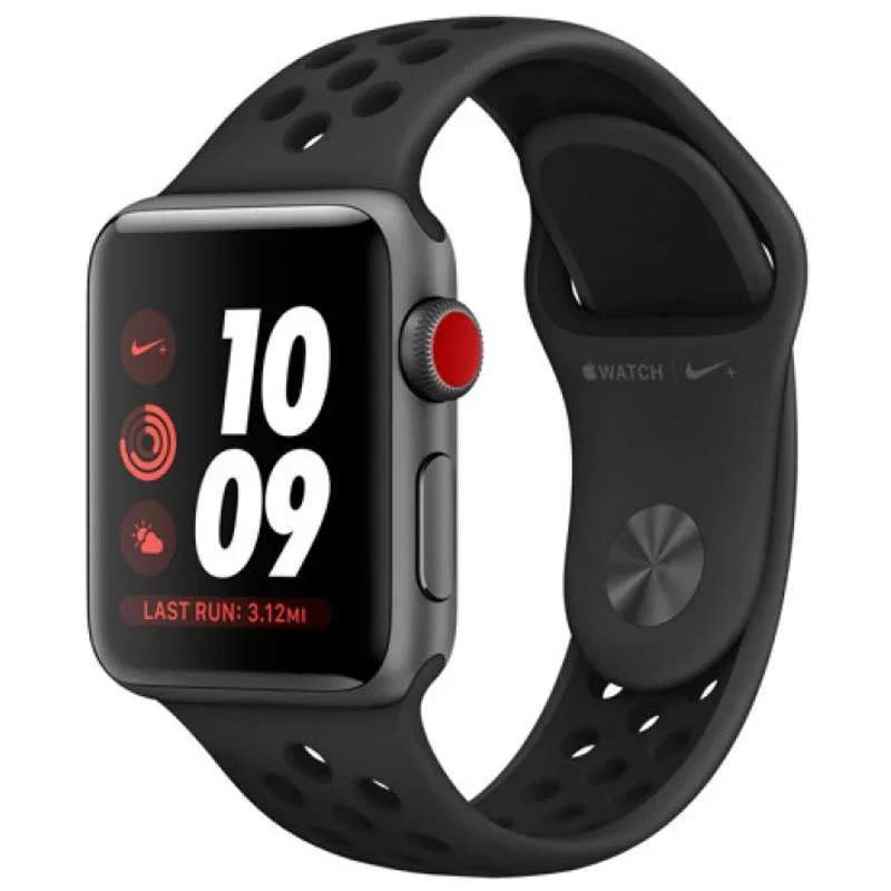 

Силіконовий ремінець Sport Nike+ для Apple watch 42mm / 44mm (Anthracite/Black)