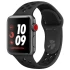 Силіконовий ремінець Sport+ для Apple watch 38mm / 40mm – Anthracite/Black. Фото 1 з 1