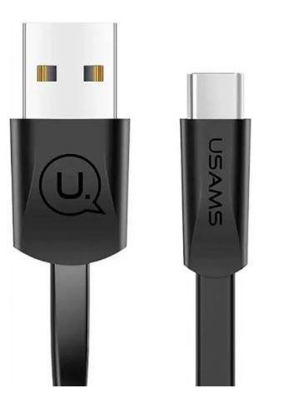 

Дата кабель USAMS US-SJ200 USB to Type-C 2A (1.2m) (Черный), Чорний