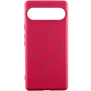 Чохол Silicone Cover Lakshmi (AA) with Magnetic Fit для Google Pixel 10 Pro XL — Червоний / Rose Red