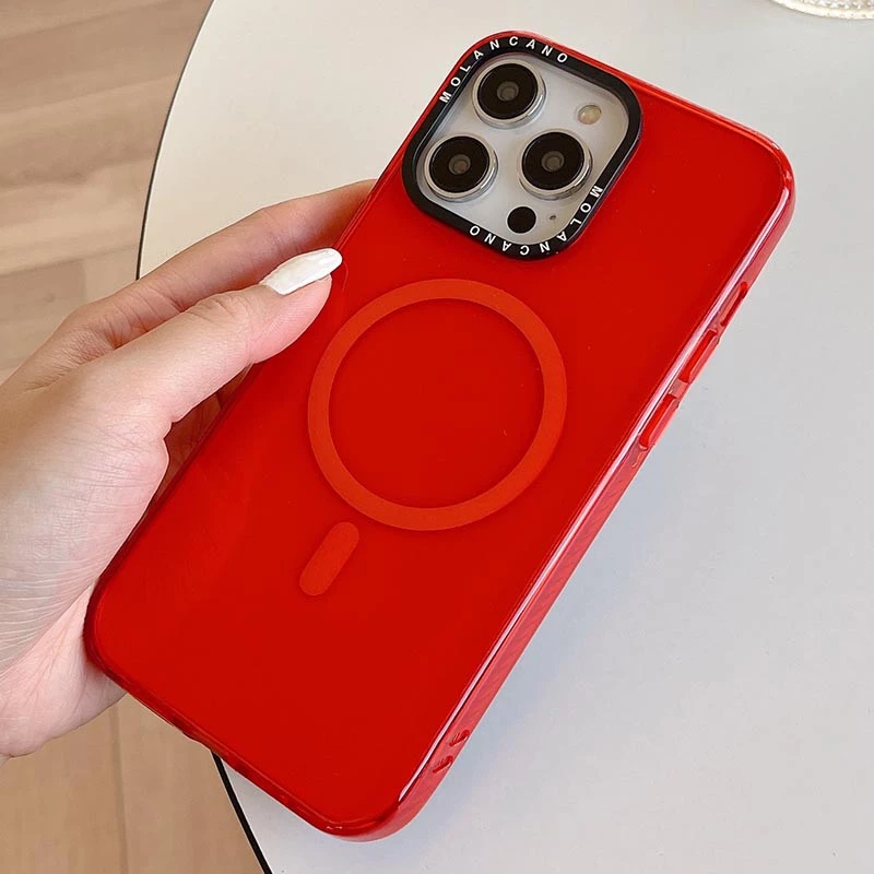 TPU чохол Molan Cano Magnetic Jelly для Apple iPhone 13 Pro Max (6.7") – Red. Фото 2 з 2