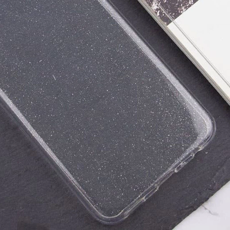 Блискучий силіконовий чохол на Huawei P Smart+ (nova 3i) – Clear. Фото 2 з 3