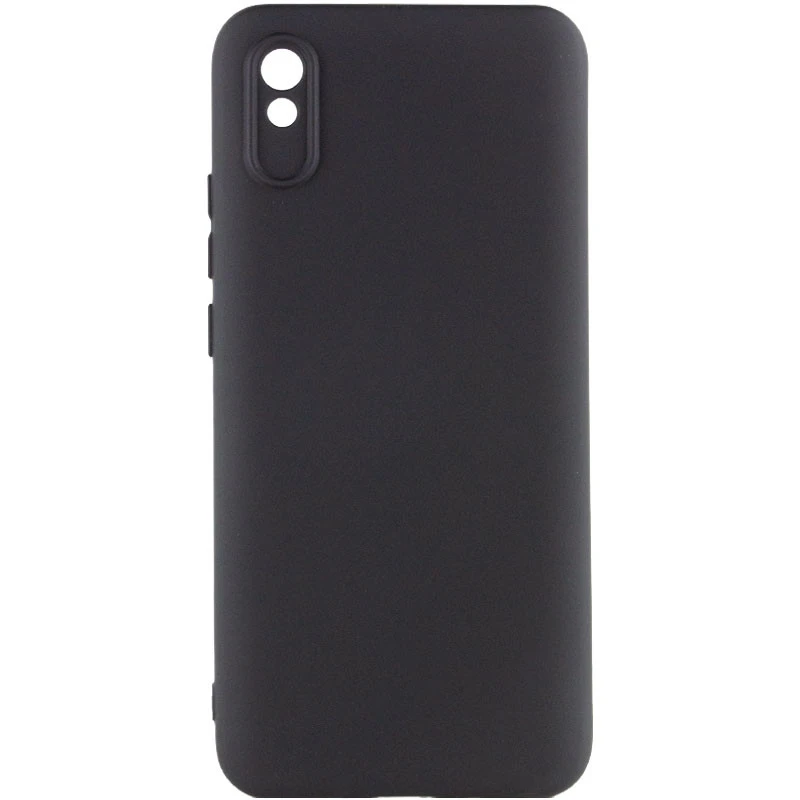 Чохол Silicone Cover Ummi Lakshmi Full Camera (AA) для Xiaomi Redmi 9A – Чорний / Black. Фото 1 з 3