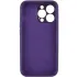 Чехол Silk Full Protective (AA) NO LOGO для Apple iPhone 16 Pro Max – Фиолетовый / Elderberry. Фото 10 из 18