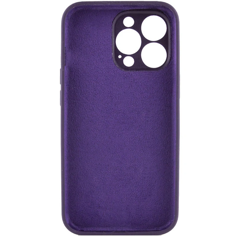 Чохол з захистом камери Silicone Case для Apple iPhone 14 Pro (6.1") – Фіолетовий / Elderberry. Фото 4 з 6