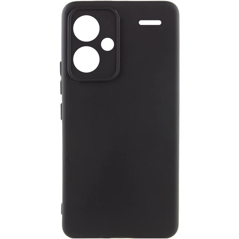 Чохол Silicone Cover Ummi Lakshmi Full Camera (AA) для Xiaomi Redmi Note 13 Pro+ – Чорний / Black. Фото 1 з 3