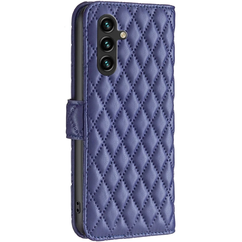 Кожаный чехол-книжка Sweet Line для Samsung Galaxy A57 5G – Blue. Фото 2 из 4