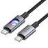 Дата кабель Hoco U144 New Type-C to Type-C 60W (1.2m) – Black. Фото 2 из 4