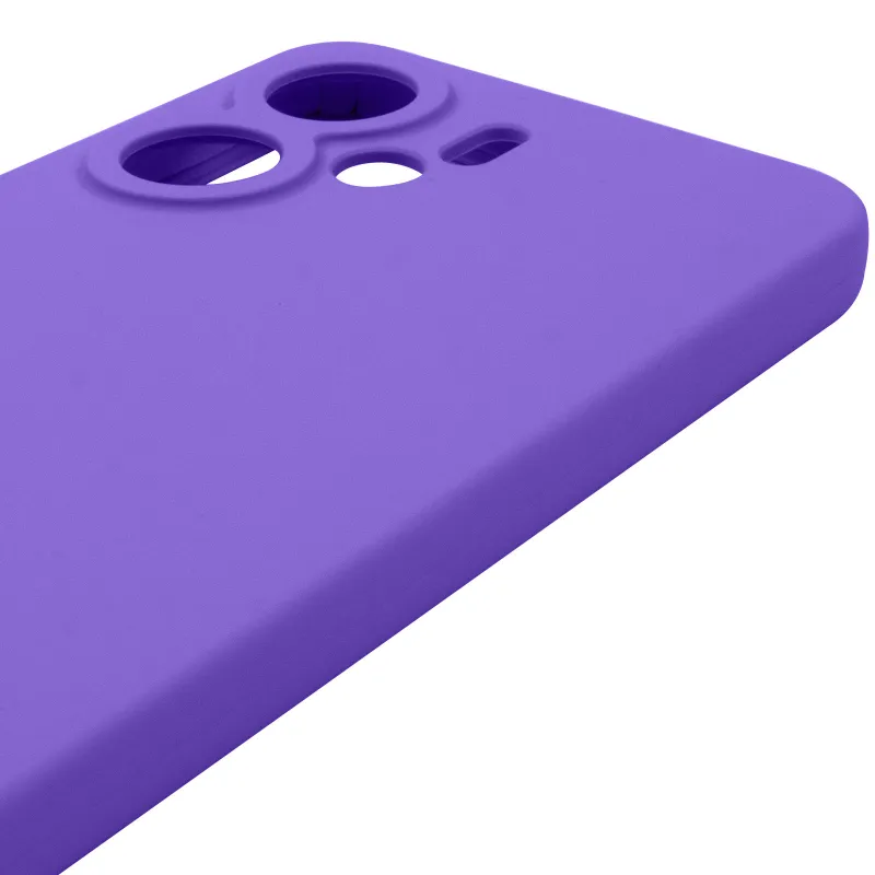 Чохол Silicone Case Lakshmi Premium із закритою камерою для Xiaomi Redmi 13C – Фіолетовий / Amethyst. Фото 7 з 9