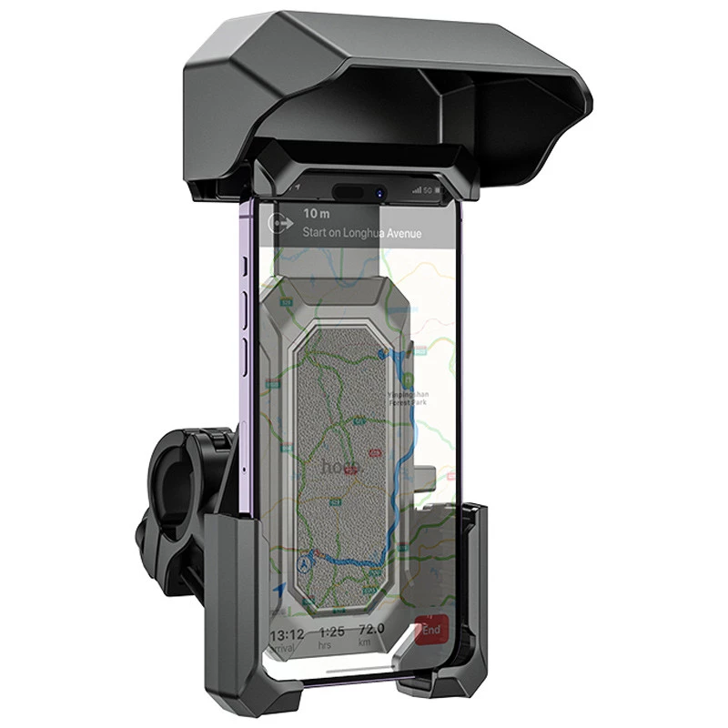 Вело- Мото- тримач Hoco H31 Wild Wolf – Black. Фото 5 з 8