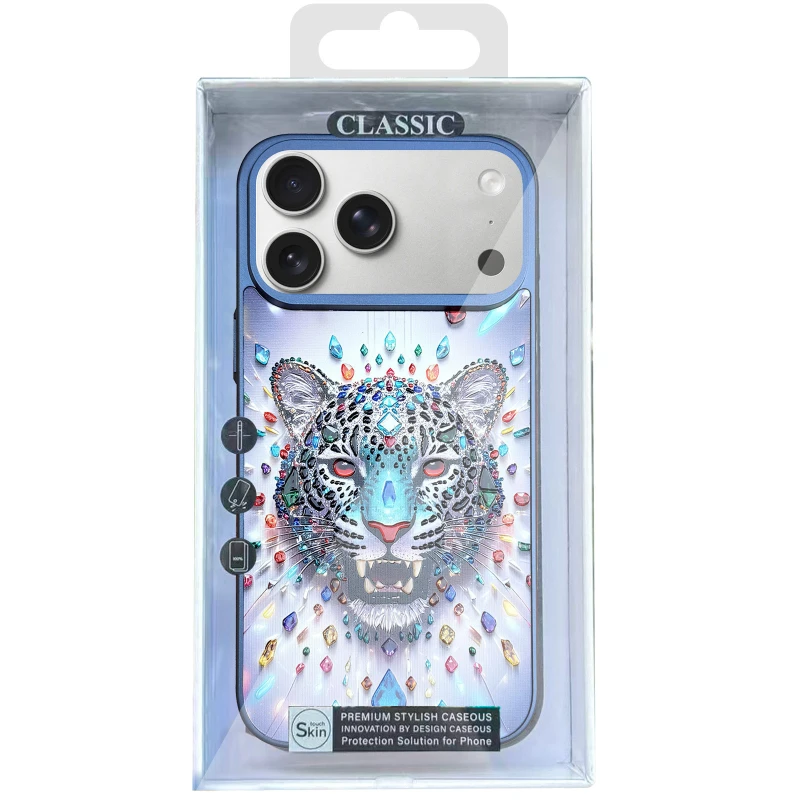 Чехол TPU+PC Crystal Hunt with MagSafe для Apple iPhone 17 Air (6.5") – Blue. Фото 3 из 3