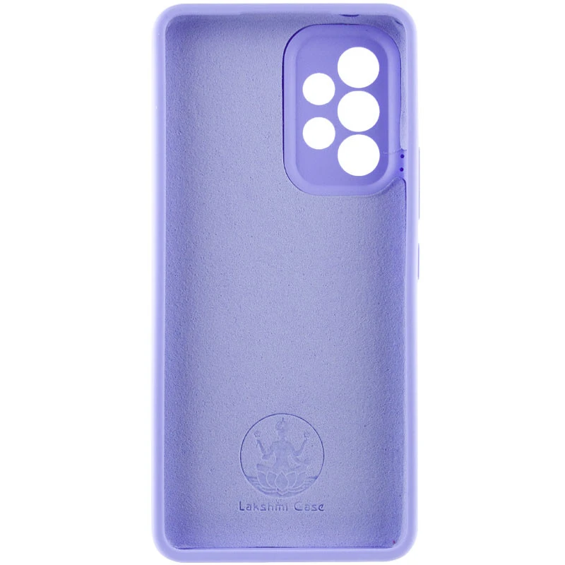 Чохол Silicone Case Lakshmi Premium з закритою камерою на Samsung Galaxy A32 (A326B) 5G – Бузковий / Dasheen. Фото 3 з 8