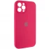 Чехол Silicone Case с защитой камеры для Apple iPhone 12 Pro (6.1") – Красный / Rose Red. Фото 3 из 8