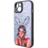 Стеклянный чехол Prisma Ladies на Apple iPhone 14 (6.1") – Rabbit. Фото 4 из 6
