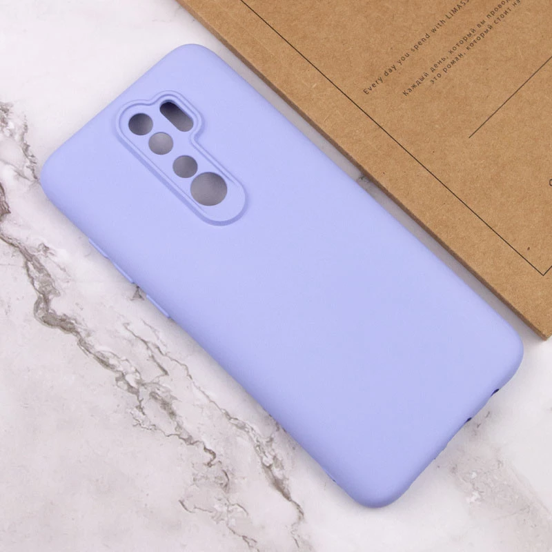 Чохол Silicone Case Lakshmi Plus з закритою камерою на Xiaomi Redmi Note 8 Pro – Бузковий / Dasheen. Фото 4 з 5