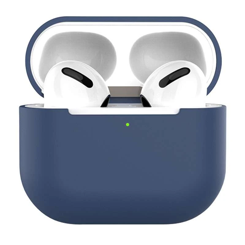 

Силіконовий футляр для навушників AirPods 3 (Темно-синій / Midnight blue)