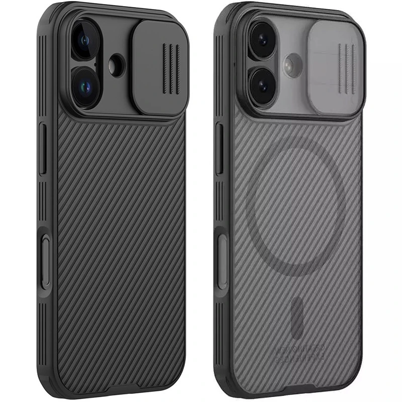 Пластиковая накладка Nillkin Pro со шторкой для камеры и магнитом для Apple iPhone 17 (6.3") фото 1 Пластиковая накладка Nillkin Pro со шторкой для камеры и магнитом для Apple iPhone 17 (6.3") фото 1 из 1