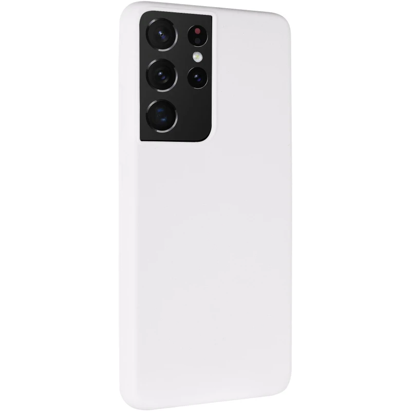 Чохол Silicone Cover Ummi Lakshmi (AA) для Samsung Galaxy S21 Ultra – Білий / White. Фото 1 з 5
