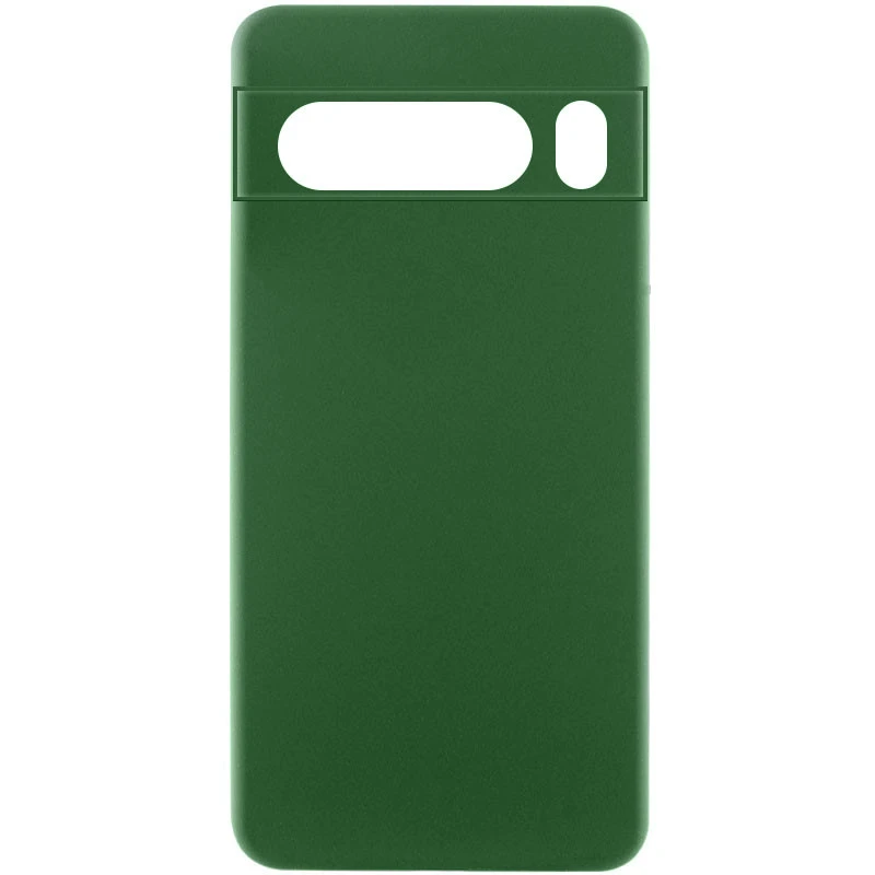 Чохол Silicone Cover Ummi Lakshmi (AA) для Google Pixel 9 Pro – Зелений / Dark green. Фото 1 з 1