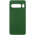 Чохол Silicone Cover Ummi Lakshmi (AA) для Google Pixel 9 – Зелений / Dark green. Фото 1 з 1