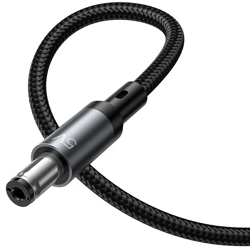 Кабель живлення для роутера/модема Hoco X129 Advantage USB-DC 5V (1m) – Black. Фото 4 з 6