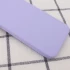 Чехол Silicone Case Square L с защитой камеры для Apple iPhone 6/6s (4.7") – Сиреневый / Dasheen. Фото 2 из 3
