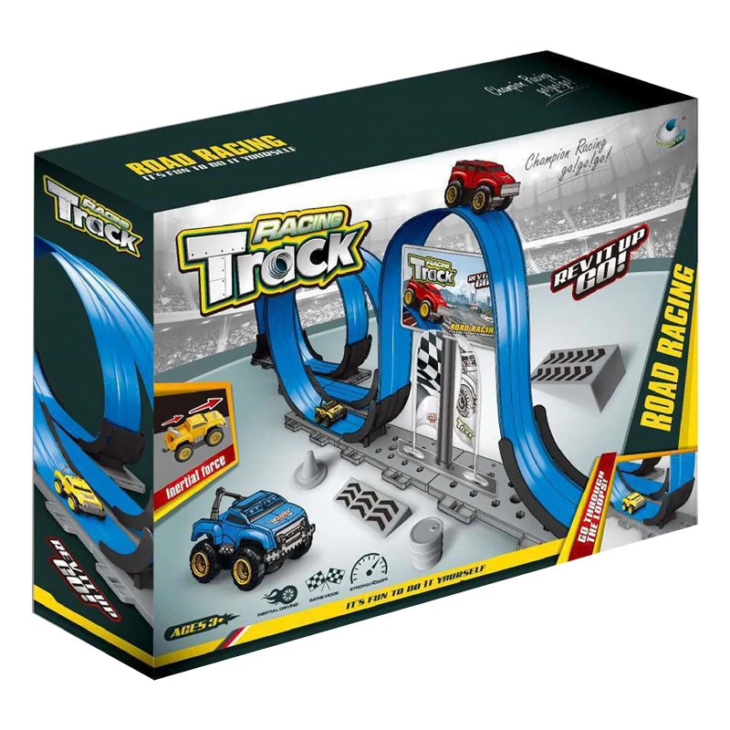 Інтерактивний трек з інерційною машинкою SHT 088-2 (1CAR) – Blue. Фото 2 з 2