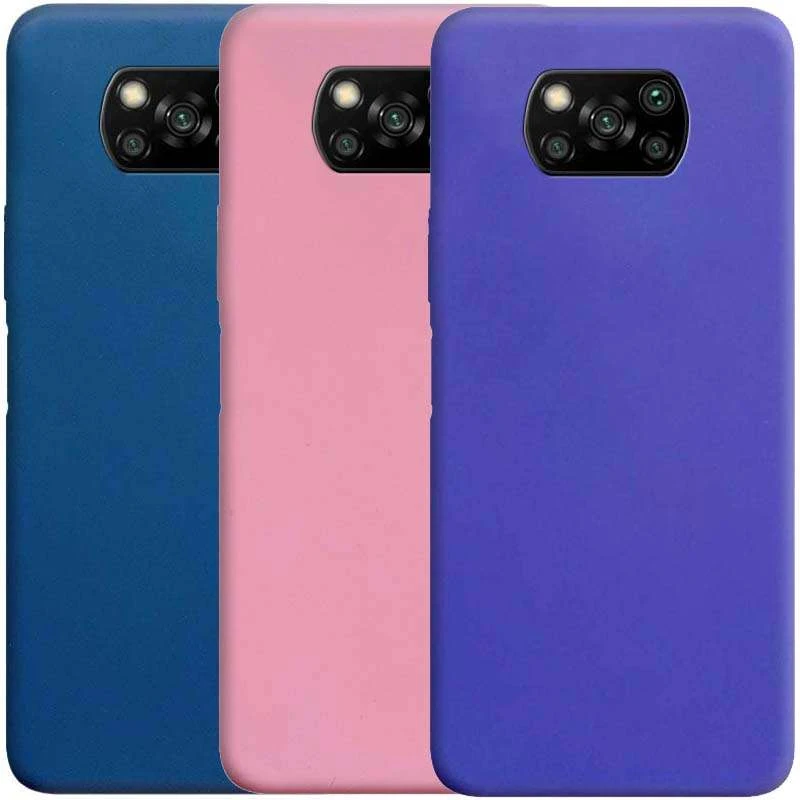 

Кольоровий силіконовий чохол на Xiaomi Poco X3 NFC / Poco X3 Pro