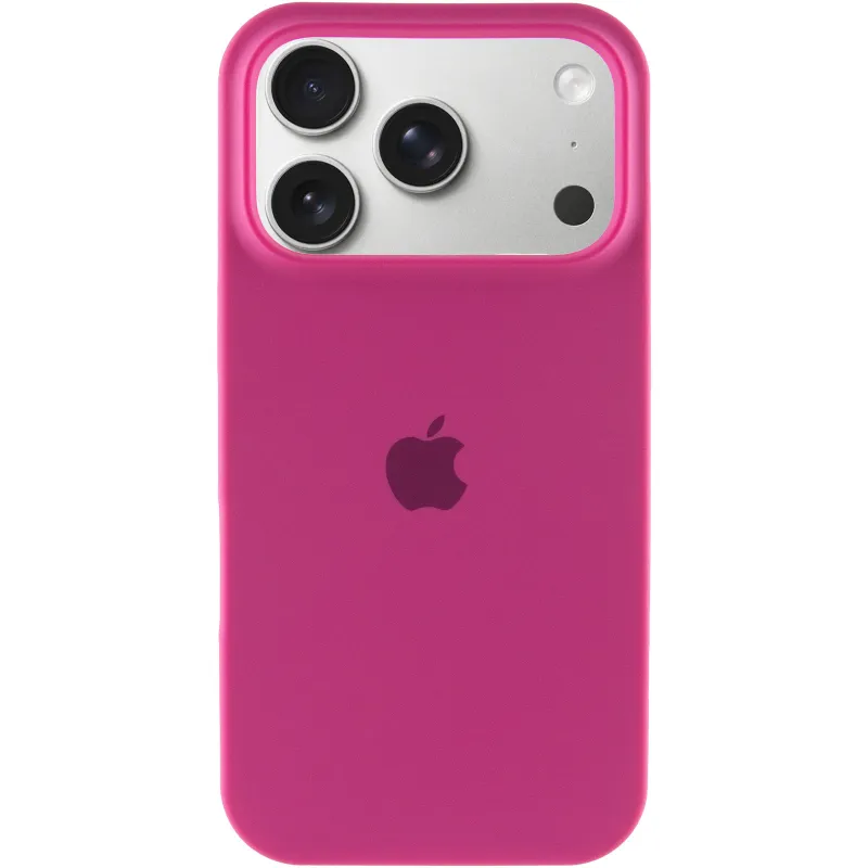 Чехол Silk Full Protective (AA) для Apple iPhone 18 Pro Max – Малиновый / Dragon Fruit. Фото 2 из 5